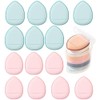 14pcs Finger Puff, Mini Makeup Puff,Super Soft Beauty Makeup Tools,