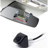 Factory Style Rear Backup Camera and 4.3 Inch Mirror Screen Kit for Vehicles