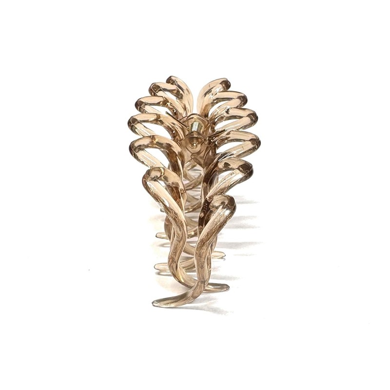 e-select+ French Lace Hair Claw Large 3.9 inches (10.0 cm),