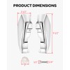 Benlari Mid Frame Air Heat Deflectors Compatible for Harley Touring