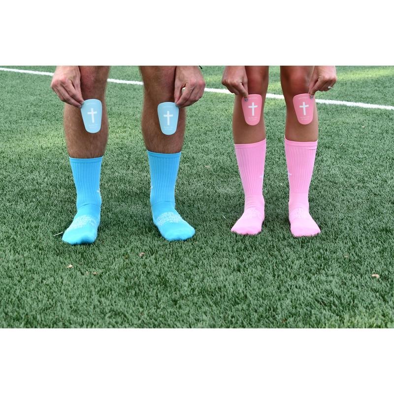 Cross Shin Pads - Color: Black Mini