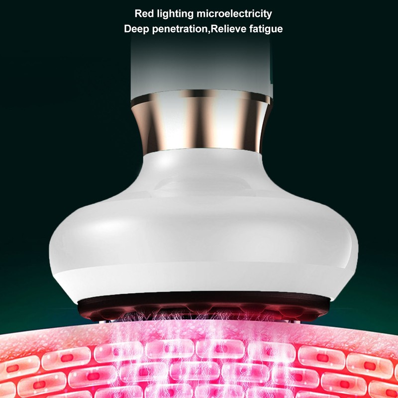 Electric Cupping Machine 6 Suction Gears Sliding Steel Ball Body