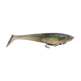 Berkley PowerBait® CullShad Fishing Bait, Electric Shad, 8 in, Soft Swimbait, Equipped with Fusion19™ Hook, Smart Weighting System