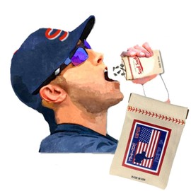 Seed Sack Baseball's Original The Umpire' Collection (Red White & Blue)