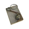 Quail Foot Keychain with Faux Quail Egg Stone
