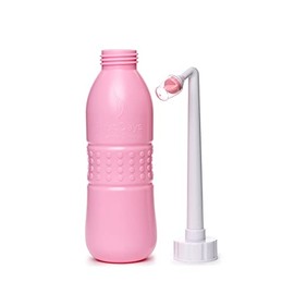 First Days Maternity - Large Peri Bottle for a Long Soothing Cleanse Without Needing to Refill During Use - Hospital Bag Essential for Postpartum Care (Pink)