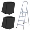 BESPORTBLE Pack of 4 Non-Slip Ladder Feet - Sturdy Rubber