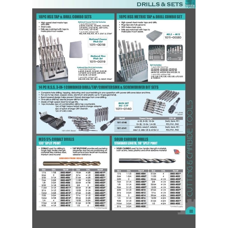 HHIP 5000-1006 - .236 X 2-3/4" 90 Degree M35 5%