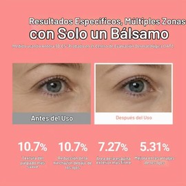 KAHI - Wrinkle Bounce Multi Balm, bálsamo hidratante todo en uno, crema para ojos, crema para el cuello, base de maquillaje y bálsamo hidratante facia