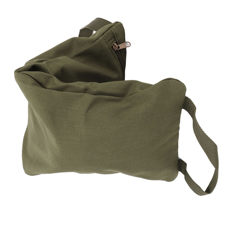 Military Green Yoga Sand Bag with Handle Portable Fillable Yoga