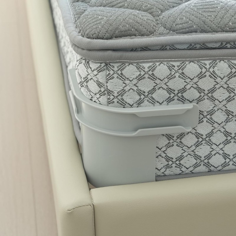 JISRKP 4PCS Bed Sheet Holder with Lock Strips, Bed Sheet