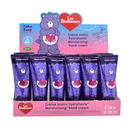 Care Bear Vegan Hand & Nail Cream with Vanilla Scent for Kids & Adults - Hydrating & Fast-Absorbing Moisturizer with Shea Butter - Dermatologically Tested, Non-Greasy for Dry Hands & Cuticles, 30ml