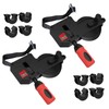 Sebupar 2 Pack Woodworking Band Clamps with 23 ft Variable