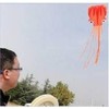 5.5m タコ（たこ）の 凧（カイト） 、直径18cm リール式 糸巻き、200mタコ糸、スイベル(サルカン）４点セット