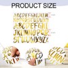 TaoBary TaoBary 8 Sheets Alphabet Stickers Vinyl Letter Stickers Calligraphy