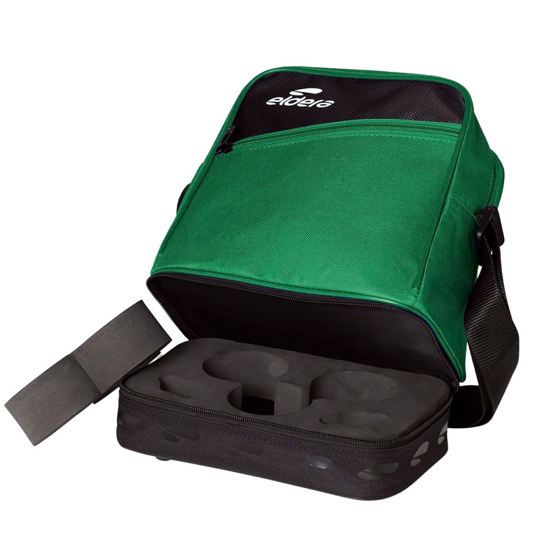 Green 3 Ball Bocce Bag