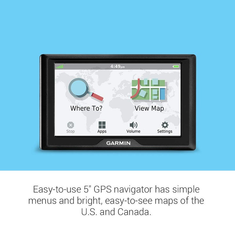 Garmin Drive 52, GPS Navigator with 5 inch Display, Simple