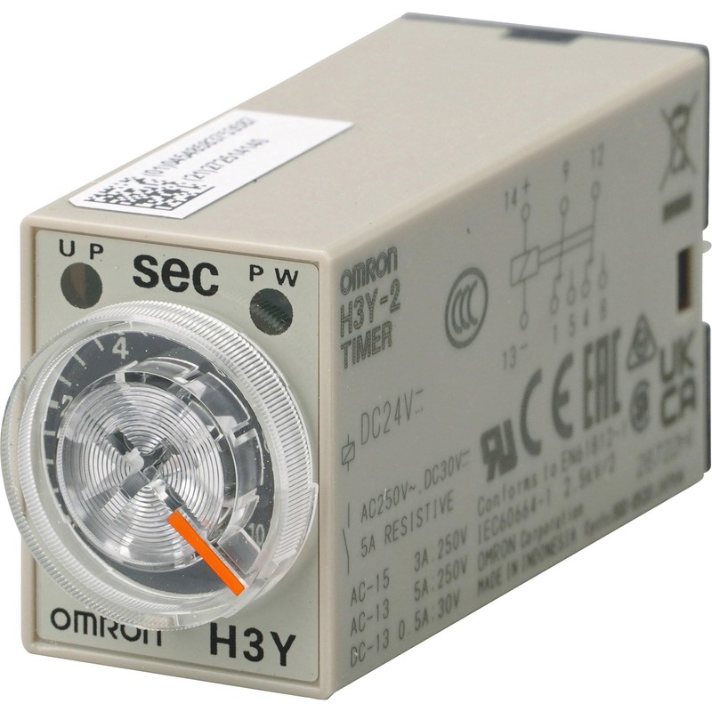 OMRON H3Y-2 Solid State Timer, H3Y Type