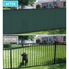 Coarbor 9'x1' Vinyl Coated Polyester (PVC) Mesh Privacy Fence Screen