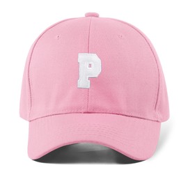 Baseball Cap Pink Boy Girl Children A-Z Letter Summer Sun Hat Protection Child Kids Hat Sport MFAZ Morefaz Ltd (P)