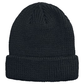 Urban Classics Unisex Sailor Beanie Strickm tze, Schwarz (Black 7), Einheitsgröße EU