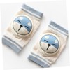 Baluue 1Pair Knee Pads Cartoon Slip Crawling Protectors Breathable Design