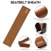 2 PCS Car Seatbelt Covers for Adults, Leather Seat Belt