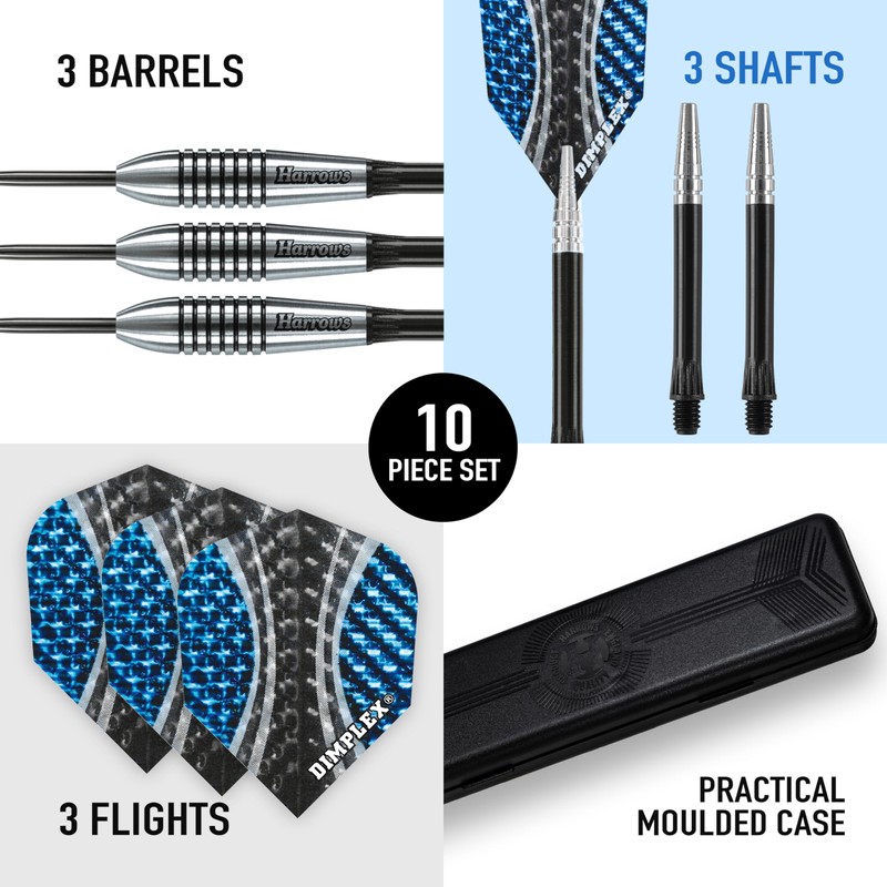 Harrows Bomber 85% Tungsten Darts | Steel Tip Darts set