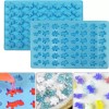 Generic Moldes De Silicona Candy Y Bandejas Para Cubitos De