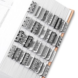 Mr. Pen- Bible Tabs, 75 Tabs, Black & White Enigma, Laminated Bible Tabs for Women and Men, Bible Tabs for Study Bible, Bible Index Tabs, Bible Book Tabs, Bible Labels Tabs, Mr Pen Bible Tabs