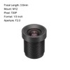 sourcing map 2 Pcs CCTV Camera Lens 3.6mm Focal Length