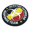 Belgium Flag Infected Outbreak Response Team Glow in The Dark