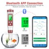 Ehomfy PH Meter Bluetooth 4 in 1 PH Value Meter