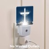 BLYKVGHQ Cross Heaven Night Light,Modern Night Lights Plug into Wall,Dusk