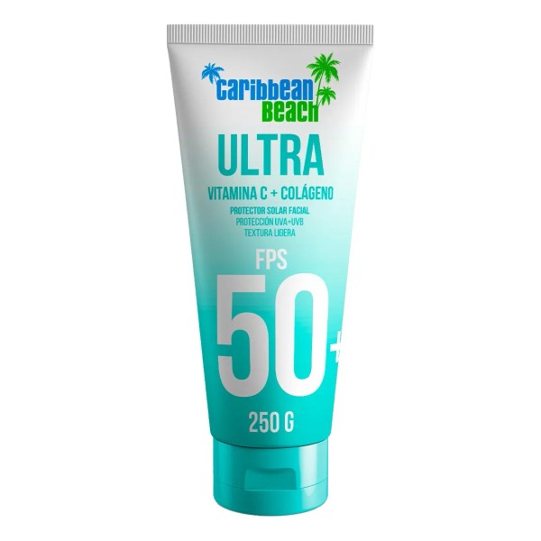 Protector Solar Caribbean Beach Fps 50 + Colageno 250g