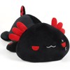 SNOWOLF Black Axolotl Plush Pillow Cute and Soft Axolotl Stuffed