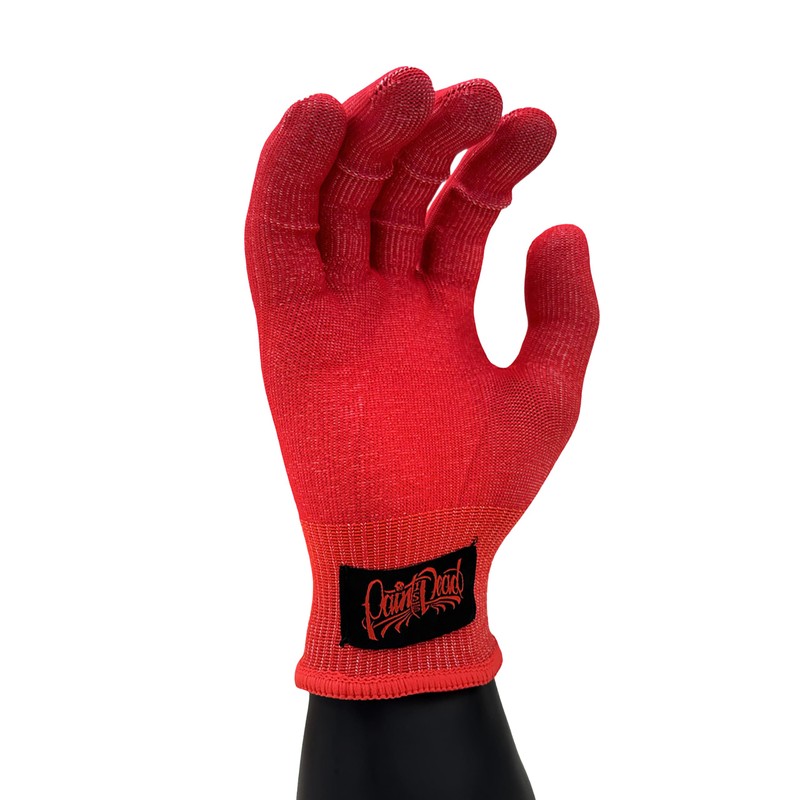 PROGLOVE HD RED Pair of Vinyl Wrap Gloves, Car Wrapping-