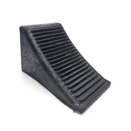 자동차 바퀴 미끄럼방지 고무받침대 버팀목 고임목 고정대 중장비 공사차량 Automotive Wheel Anti-Slip Rubber Support Block Bracket Fixed Support for Heavy Equipment and Construction Vehicles