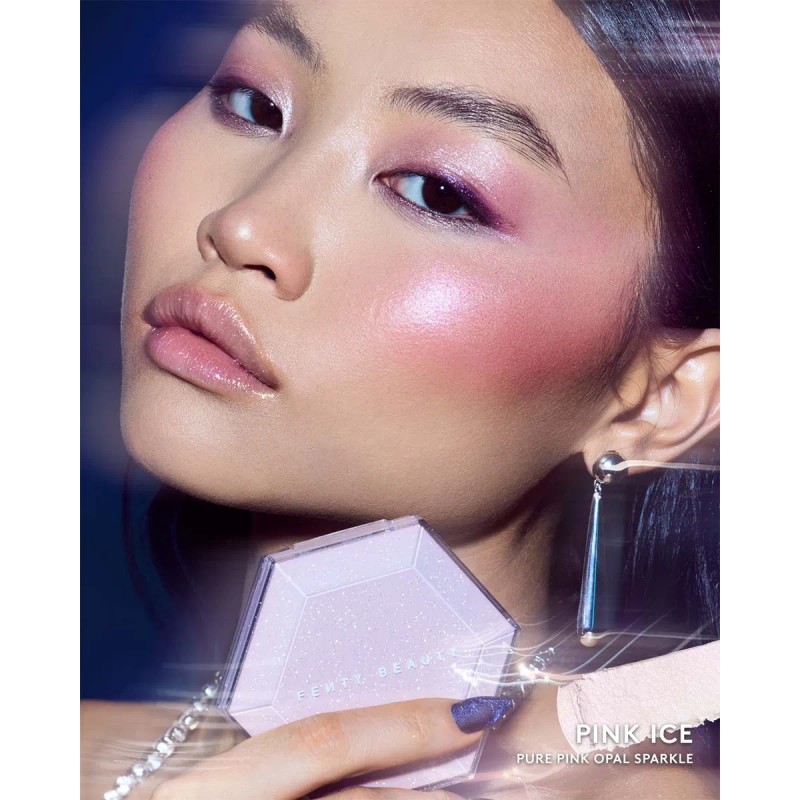 Fenty Beauty Iluminador Diamond Bomb All-over Diamond Veil Pink Ice