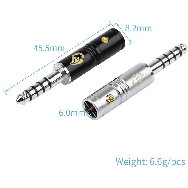 [WYVERN AUDIO] 0.17 inch (4.4 mm) 5 Poles Self Operating