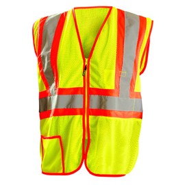 OccuNomix X-Large Hi-Viz Yellow MeshPolyester Vest