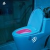 Mini Toilet Lamp USB Charging Body Induction Night Light with