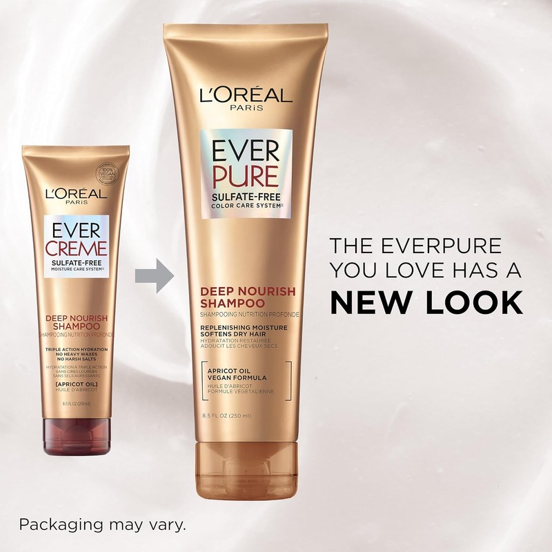 L'Oreal Paris, Acondicionador Ever Creme Sulfate Free 250 Ml