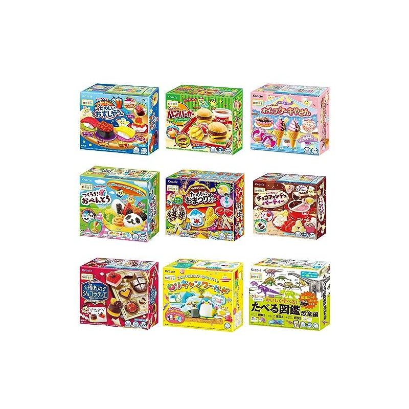Kracie Foods Poppy Box 9 Types Set