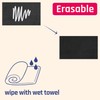 20-Pack, Large Chalkboard Sticker Labels Sheet, Erasable and Reusable -