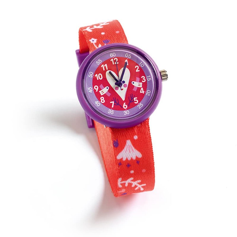 DJECO DD00421 Children's Analog Watch, Heart