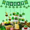 St Patricks Day Decoration Hanging Swirls, St Patricks Day Lucky