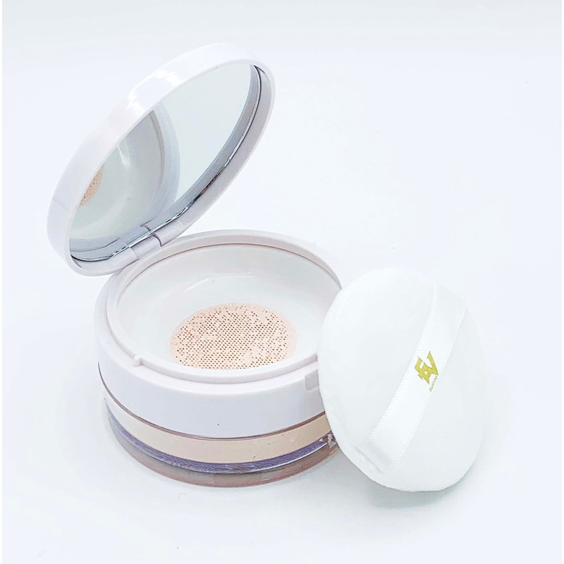 ELLE VIE(エルヴィ) Ｗ幹細胞 スーパーUVフェイスパウダー SPF30 ライト 15g