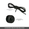 INGWEDECO ABS Rigid Molle Visor Panel Organizer - Universal Tactical