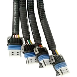 Ignition Coil Harness Connector 2pcs Fit for HUMMER H2 2003-2006 V8 6.0L Replaces for G M 89017477
